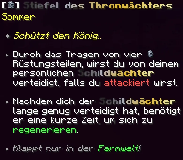 sommer 26 stiefel des thronwächters beschriebung