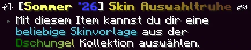 sommer 26 skin auswahltruhe beschreibung