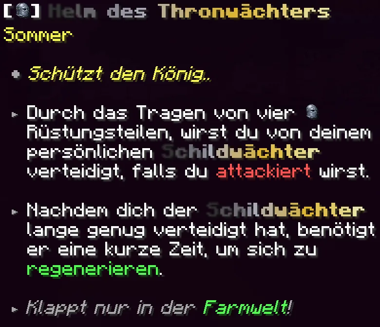sommer 26 helm des thronwächters beschreibung